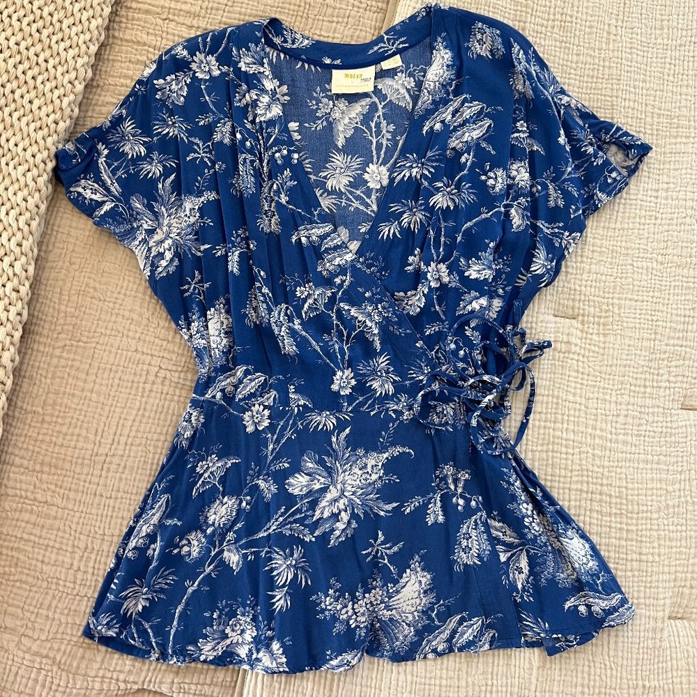 Anthropologie Wrap Blouse - Size 14